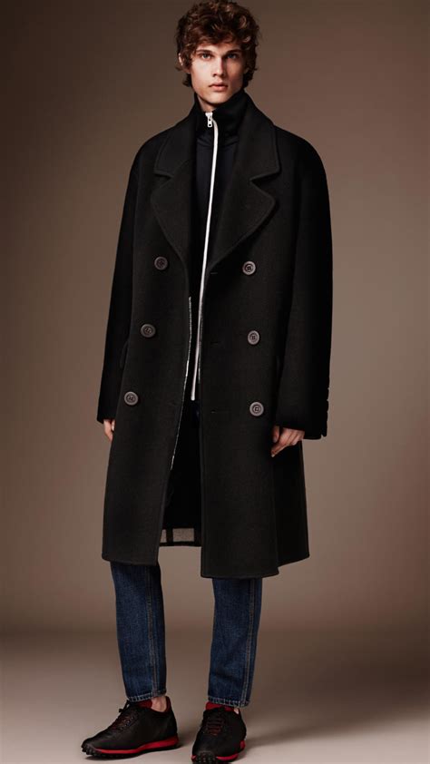 burberry men coat sale|long overcoat men's Burberry.